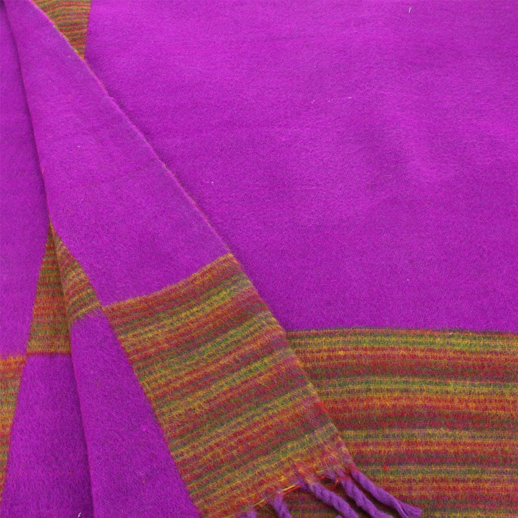 Tibetan Wool Blend Shawl Blanket Wrap Throw Boho Meditation Travel - Picture 218 of 230