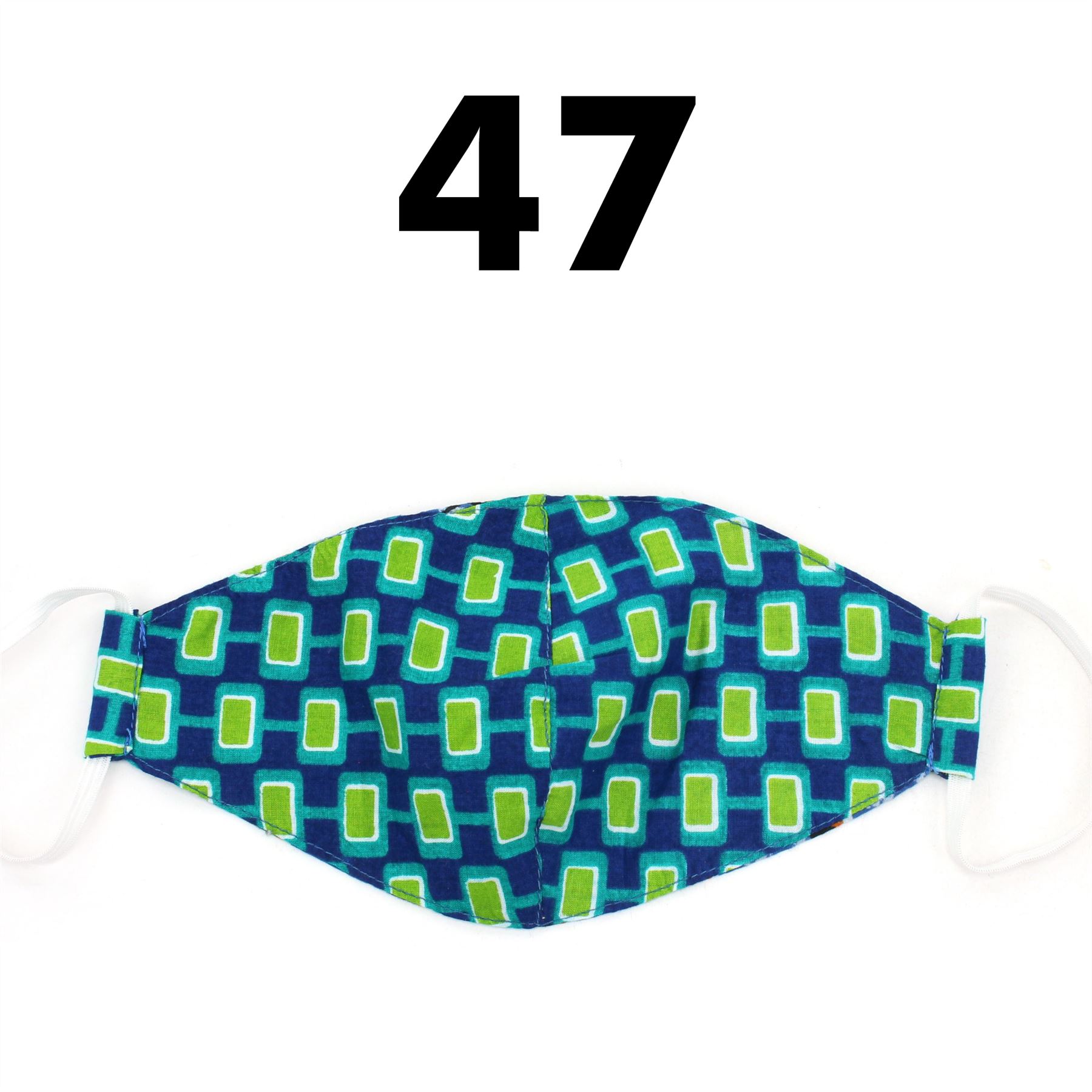 Reversible Lightweight Cotton Face-Mask LoudElephant Soft Covering Sustainable - Picture 48 of 55