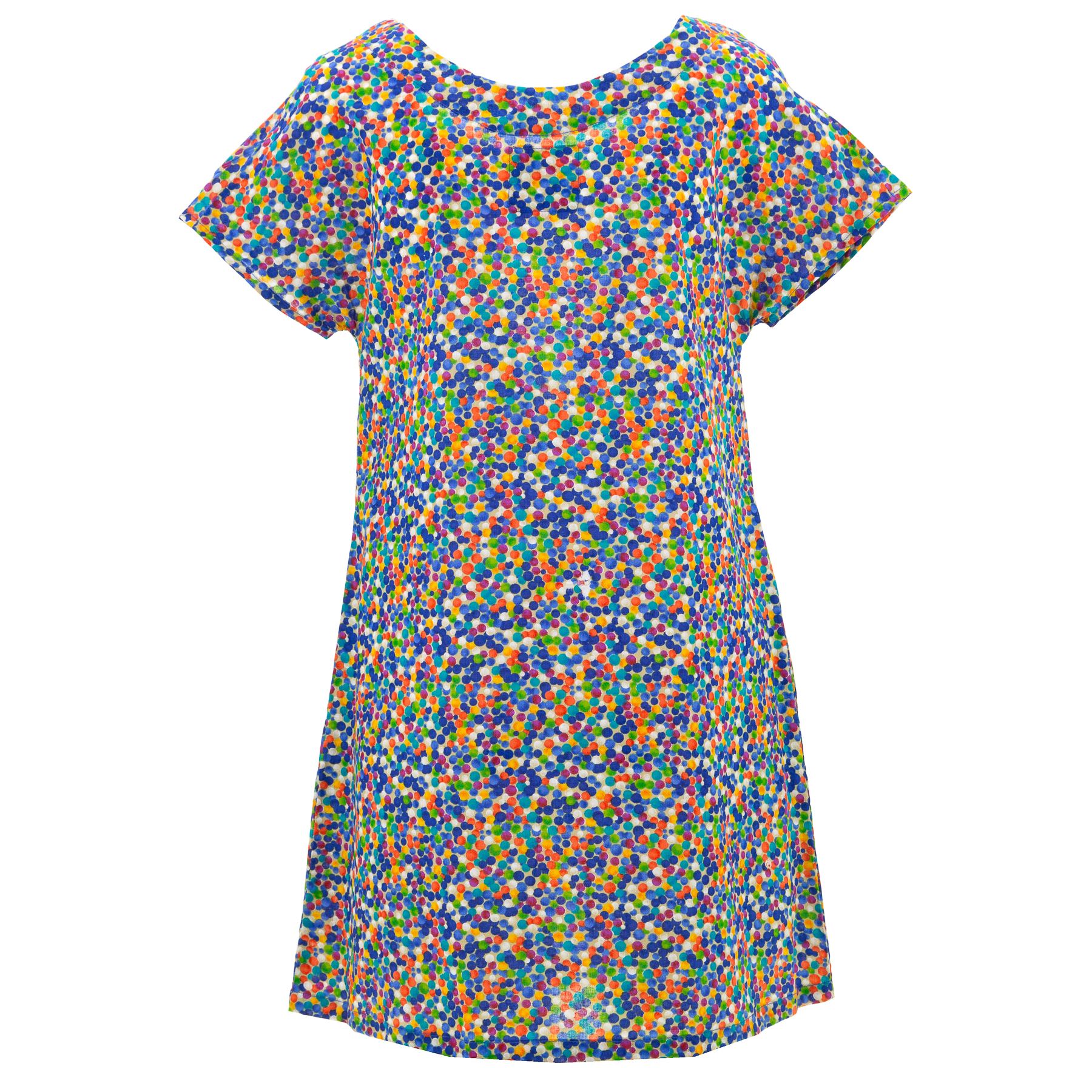 Perfect Shift Pocket Dress Ministry of Colour Tunic Cap Sleeve Sundress Spring - Picture 9 of 16
