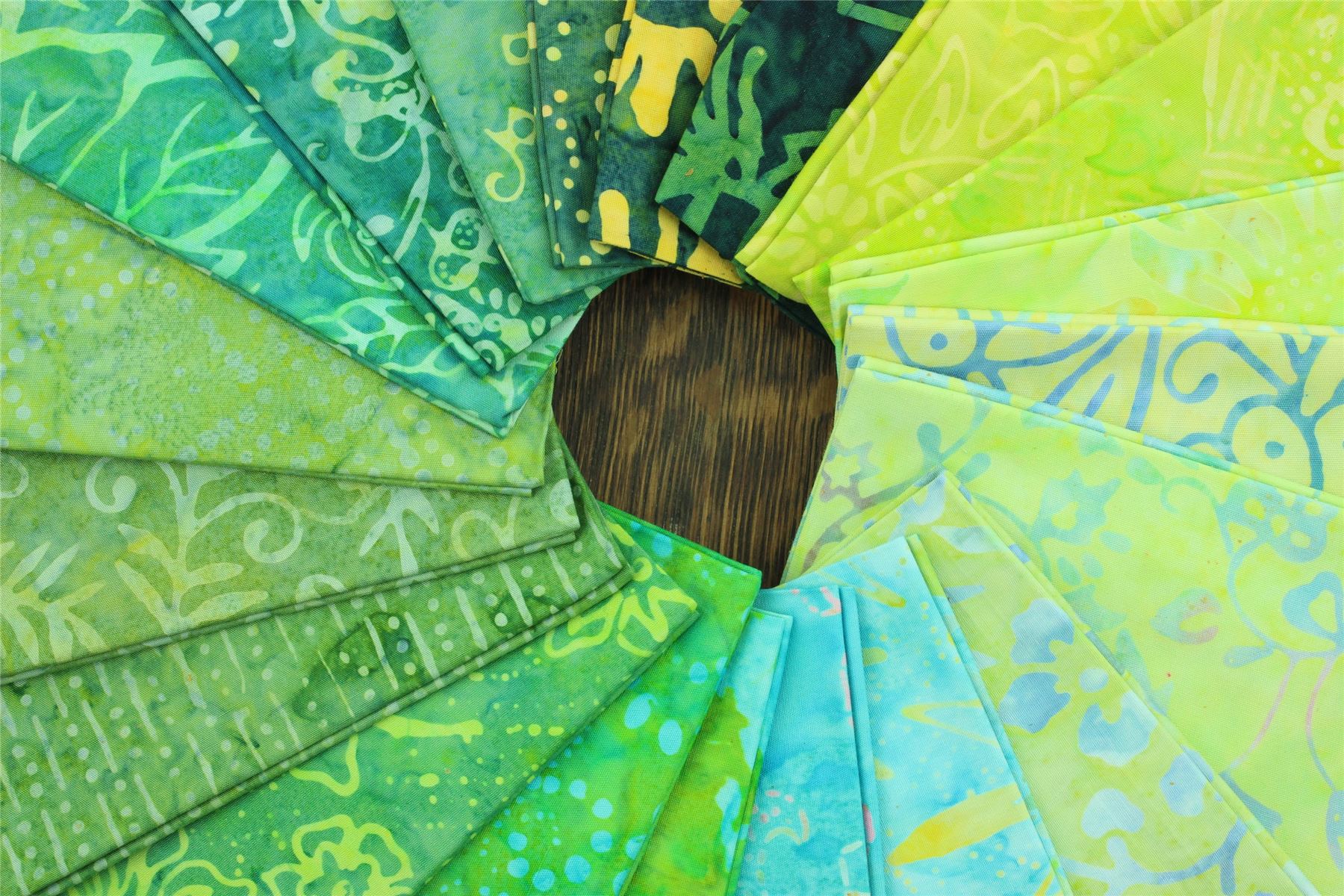 Baumwolle Batik vorgeschnitten Stoff Fat Quarter Quilten Patchwork 20" x 19" verschiedene Größen - Bild 46 von 275