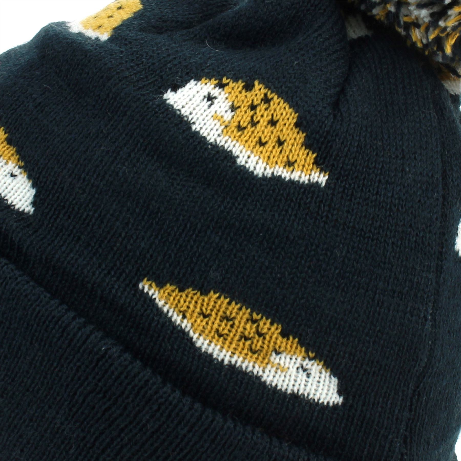 Kids Animal Bobble Beanie Hat Jiglz Knitted Cap Warm Pom Winter - Picture 7 of 7