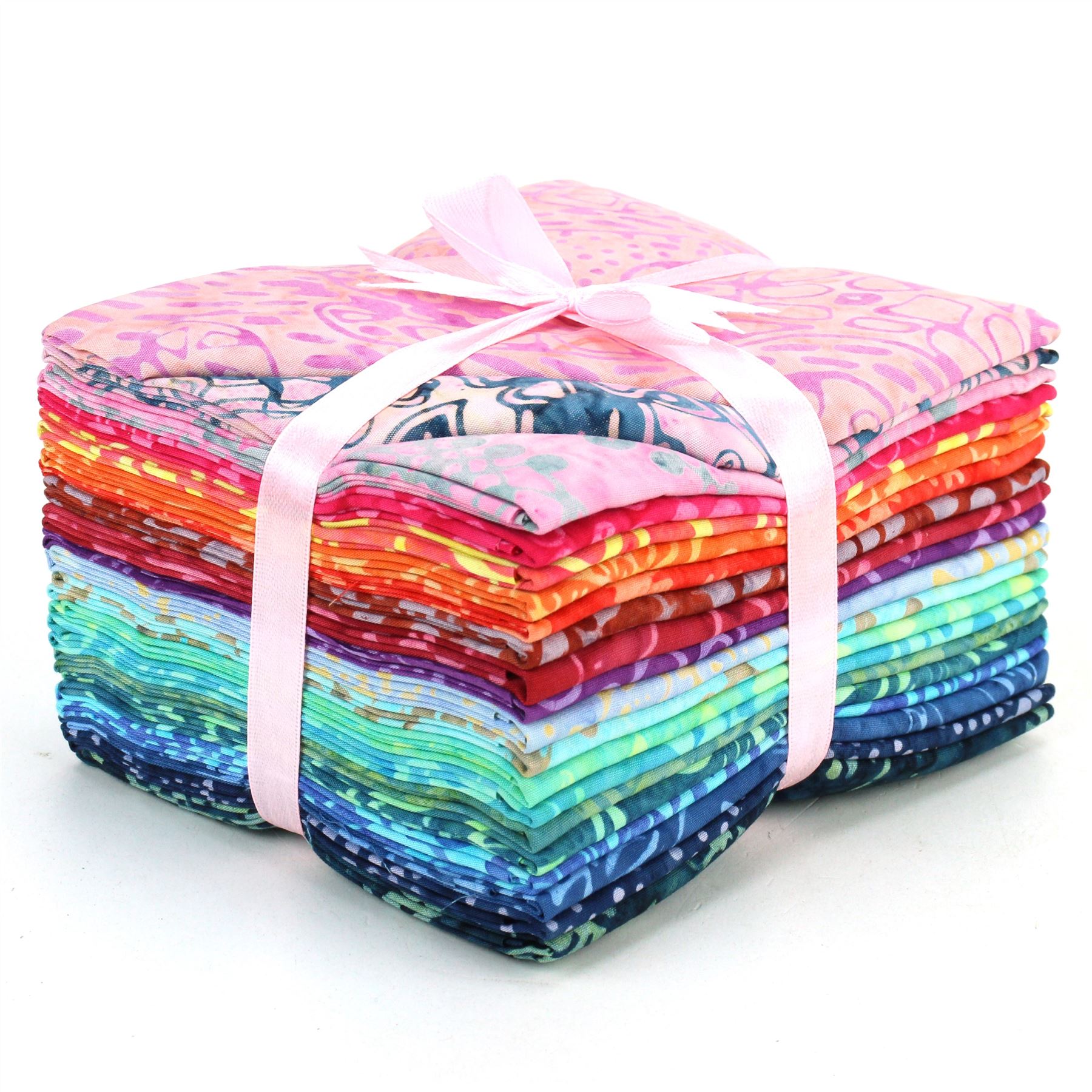 Baumwolle Batik vorgeschnitten Stoff Fat Quarter Quilten Patchwork 20" x 19" verschiedene Größen - Bild 36 von 275