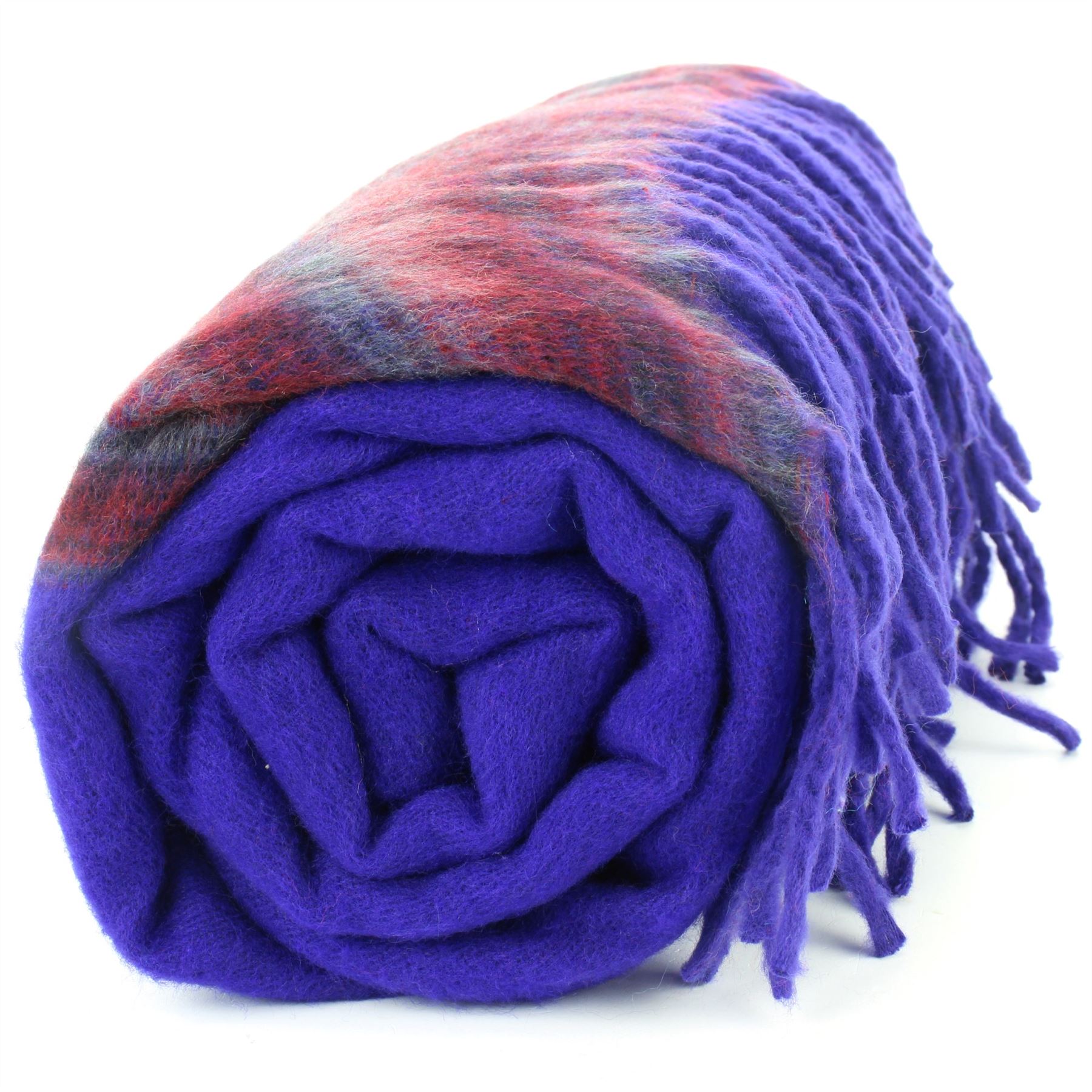 Tibetan Wool Blend Shawl Blanket Wrap Throw Boho Meditation Travel - Picture 220 of 230