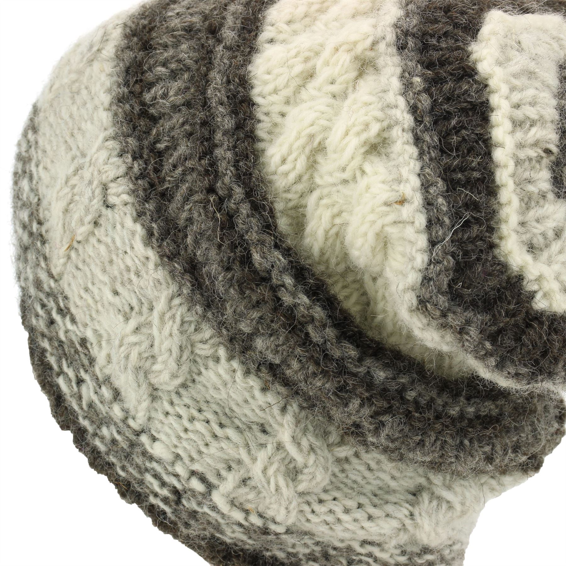 Wool Knit Beanie Hat LoudElephant Knitted Cap Warm Bean Winter - Picture 19 of 22