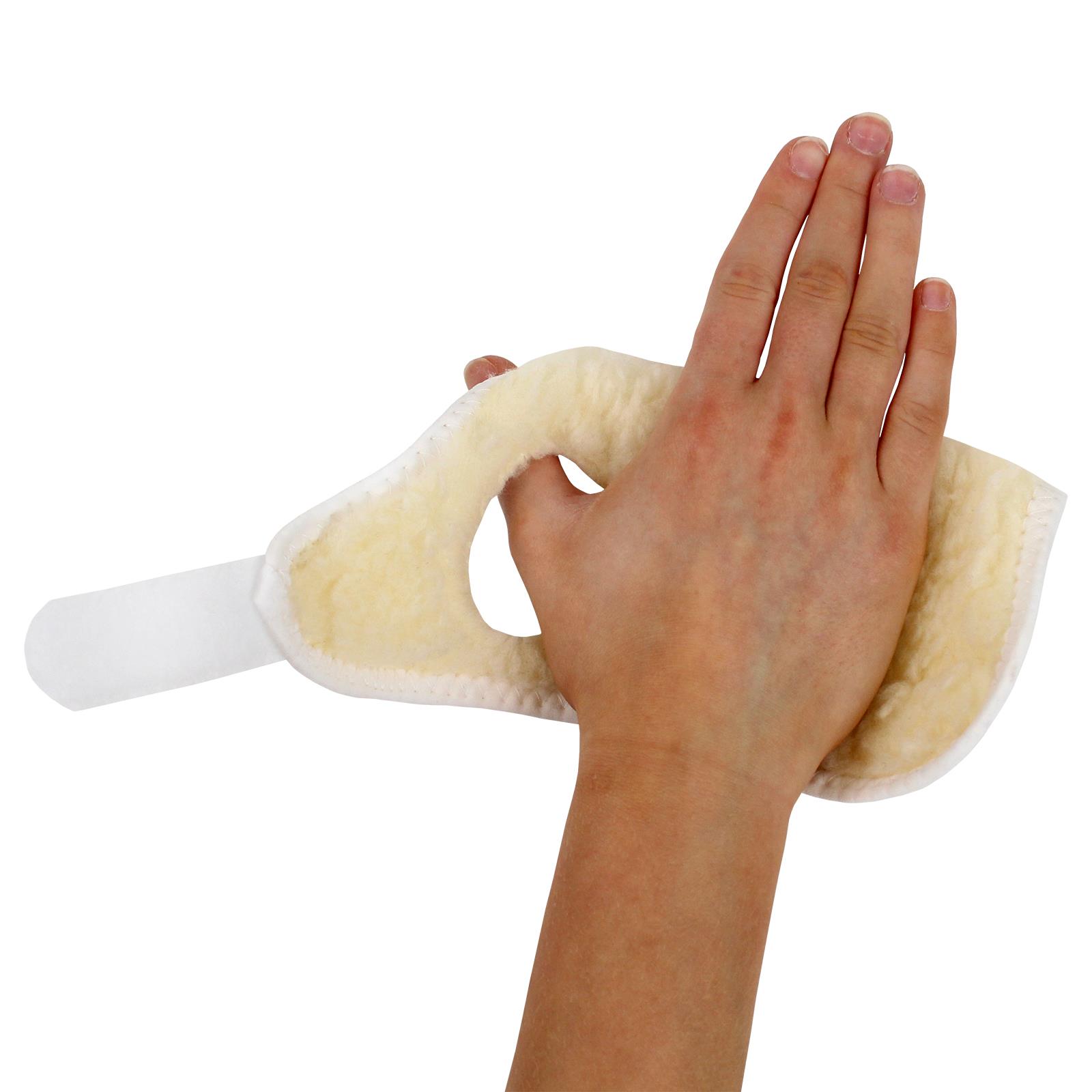 Solace Bracing Sheepskin Hand Grip Support Multiple Sclerosis Palm Protector eBay