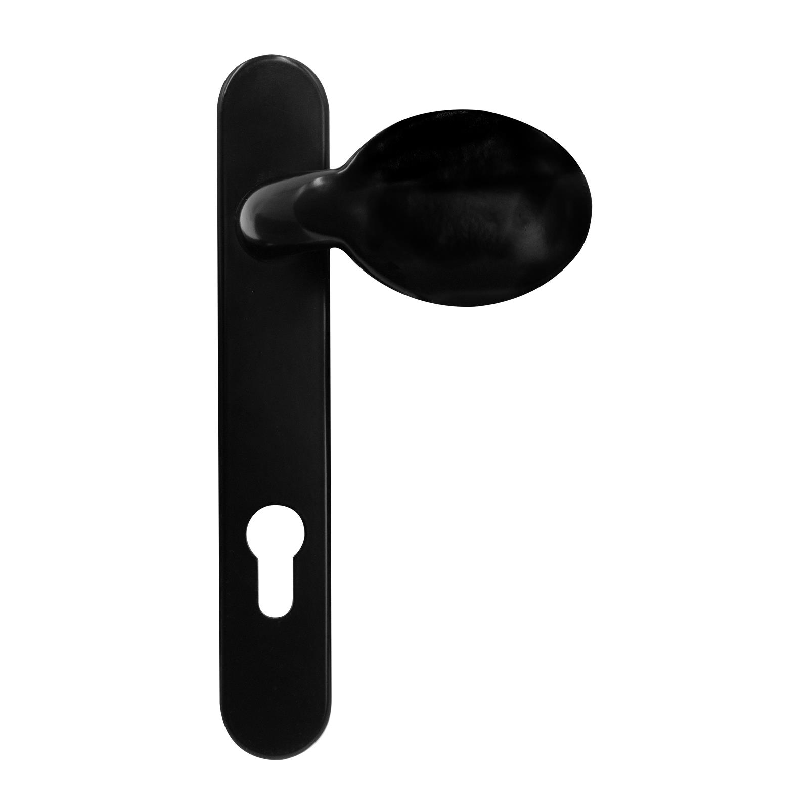 UPVC Door Handle Yale Trojan Sparta 92PZ Lever / Pad Pair Short Back Plate - Picture 7 of 20