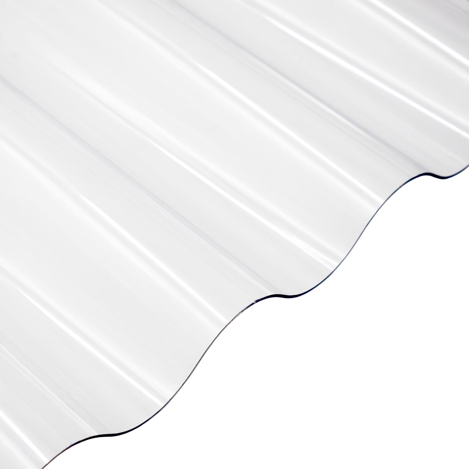 Polycarbonate Corrugated Roof Sheet Clear SUNTUF UV Protected DIY Pergola Canopy - Picture 10 of 22