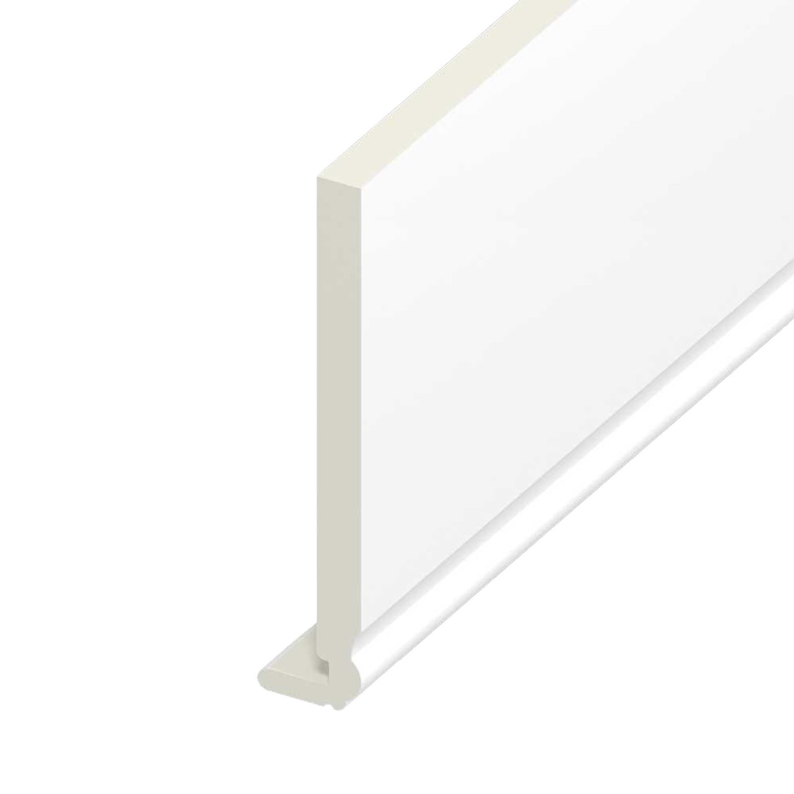 UPVC Ogee Fascia Replacement Board 18mm 5m Length Cellular Foam Plastic PVC