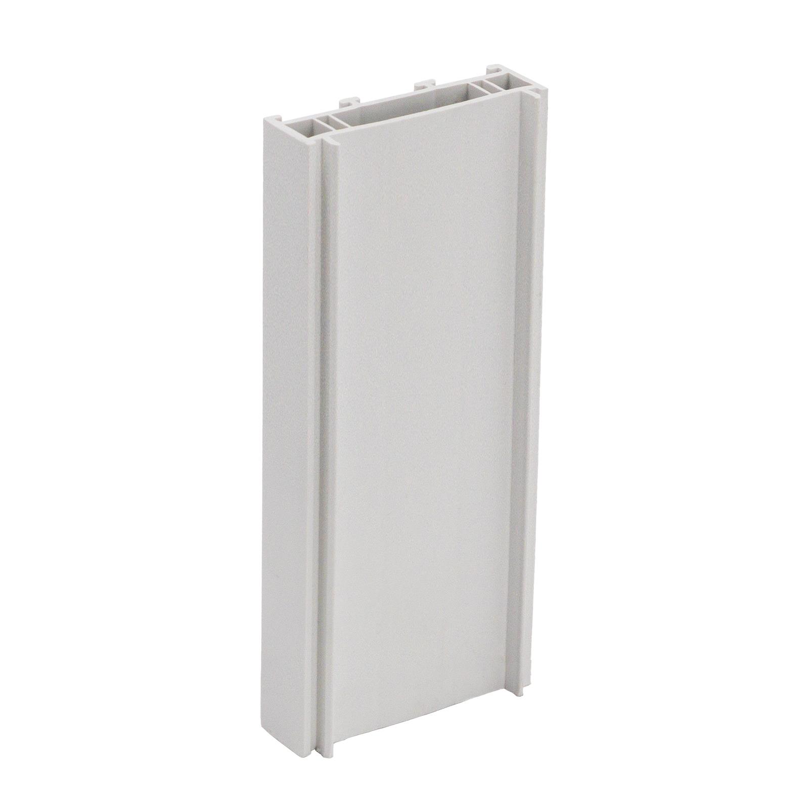 UPVC Window Frame Extension Door Packer Add-on Knock on 70mm Profile 2.9m
