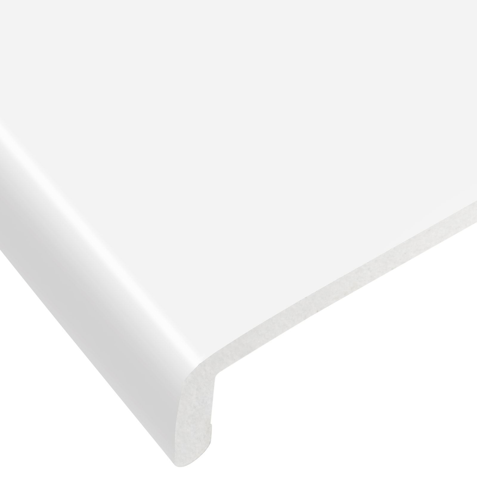 300mm White UPVC Window Board//Cill Cover 2.5m Long 9mm Thick Plastic Window Sill Capping