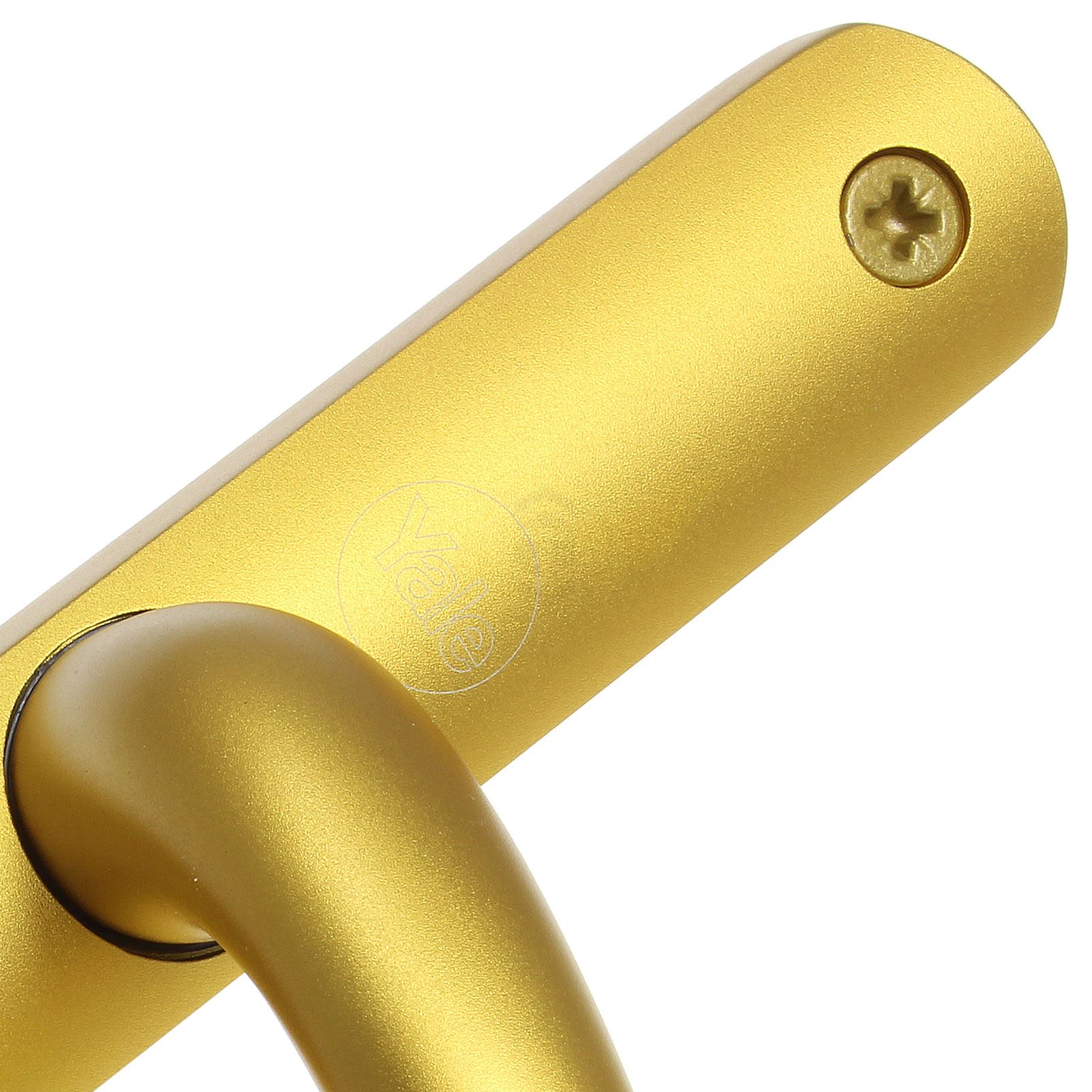 Yale uPVC Door Handle Superior 92mm Pair Sprung Lever Long Backplate