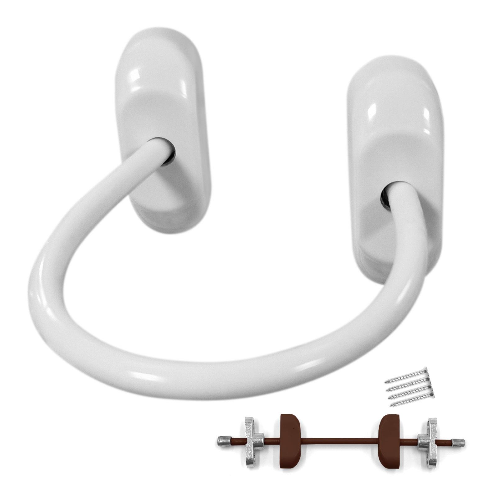 Window Cable Restrictor Safety Lock Heavy Duty Security UPVC Wire Frame Lock