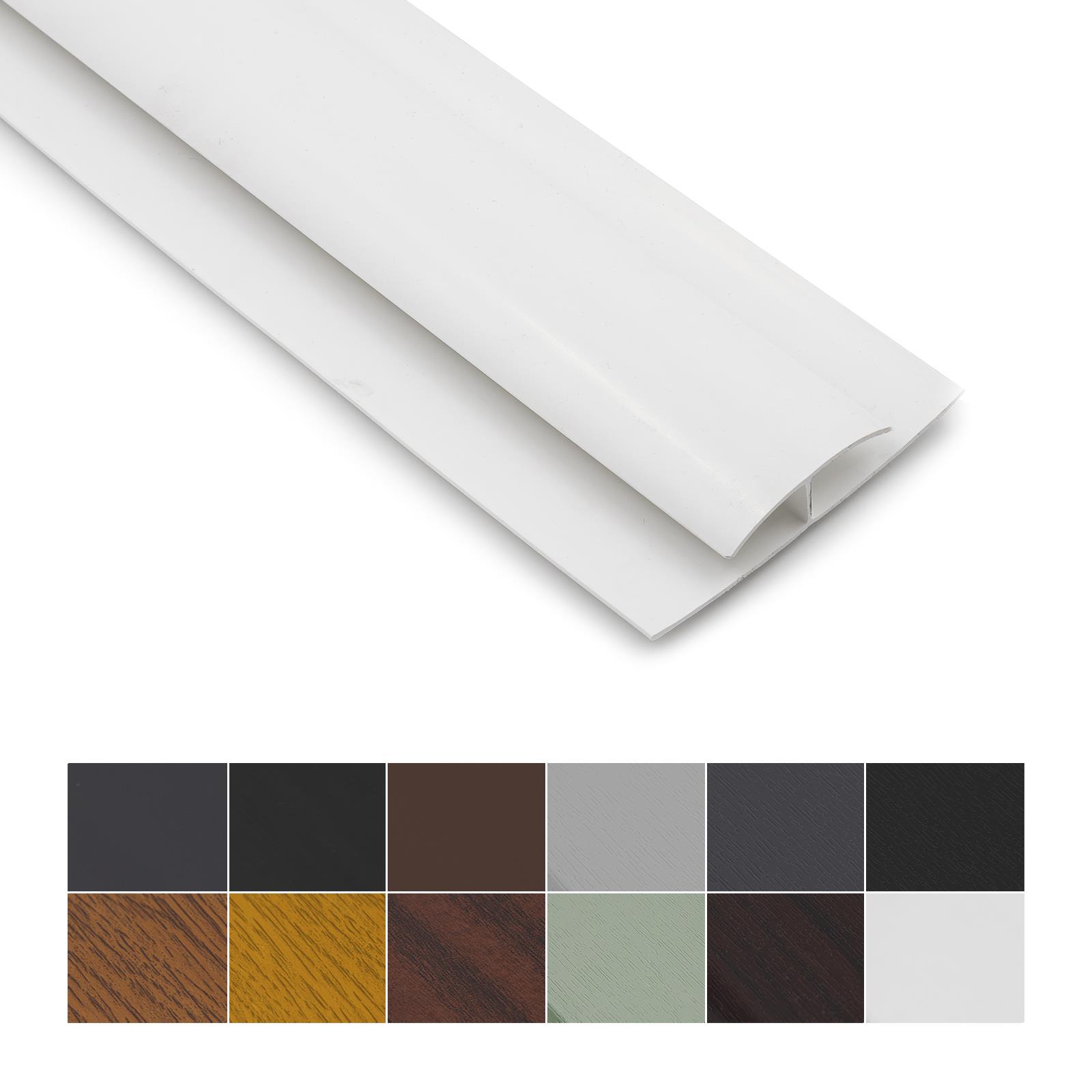 uPVC Hollow Soffit Board Roofline 9mm Cover General Multi Purpose Plastic PVC 5m - Picture 8 of 9