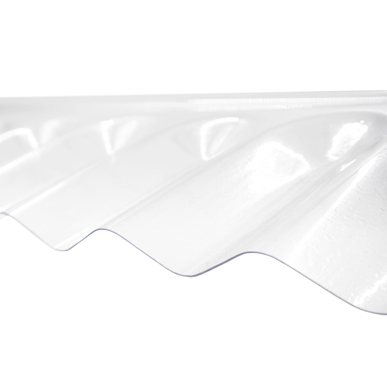 Polycarbonate Corrugated Roof Sheet Clear SUNTUF UV Protected DIY Pergola Canopy - Picture 20 of 22