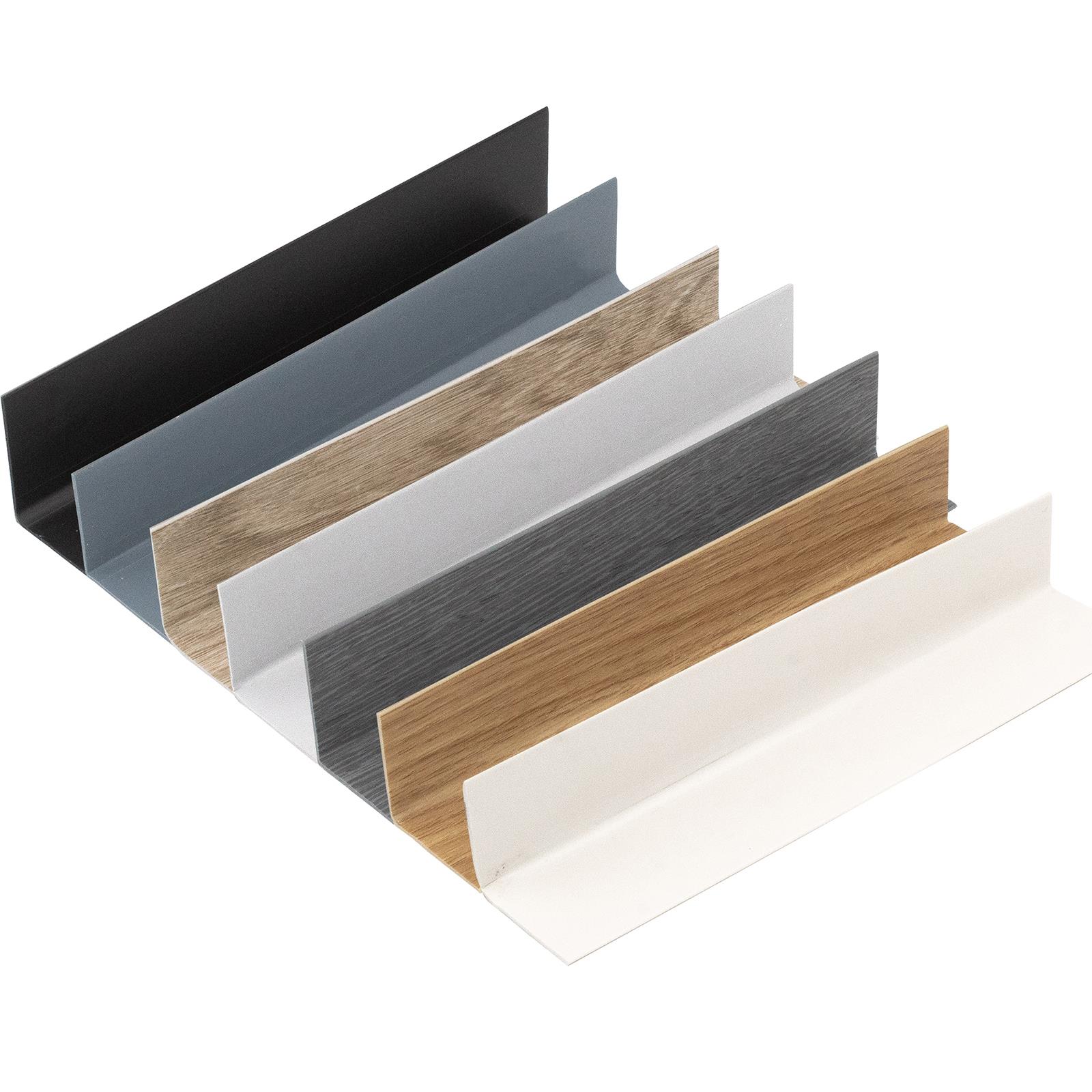 PVC Skirting Board Tape Flexible Self-Adhesive Corner Angle Edge Trim 5m 15m - Picture 10 of 38