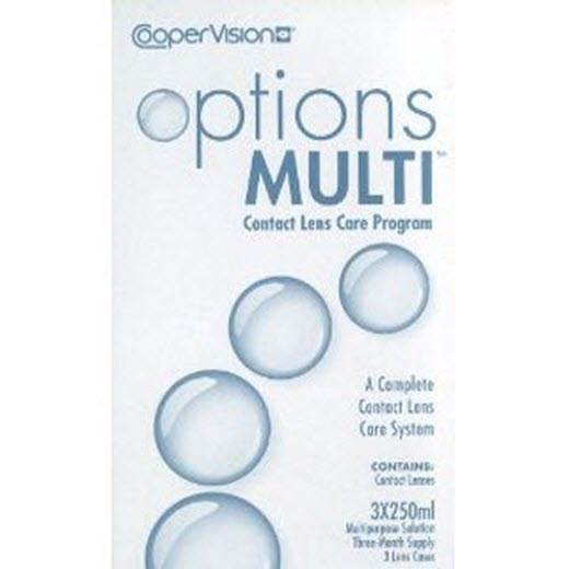 Coopervision Options Multi Contact Lens Care Program 3 Months Supply 3