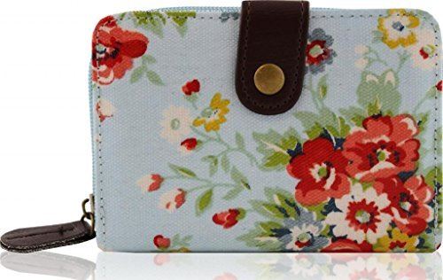 girls ladies women designer cavas oilcloth medium size coin purse medium size purse