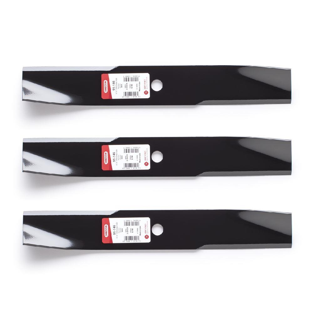 Hojas de cortacésped Oregon 91-146 Dixon 539119863 - piezas de repuesto de 17" - Imagen 5 de 5
