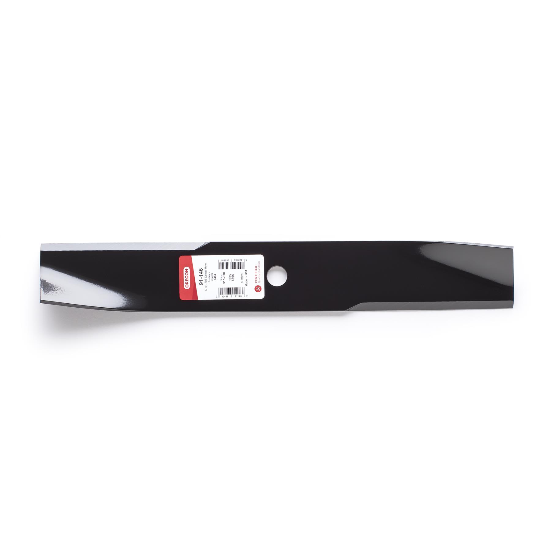 Hojas de cortacésped Oregon 91-146 Dixon 539119863 - piezas de repuesto de 17" - Imagen 2 de 5