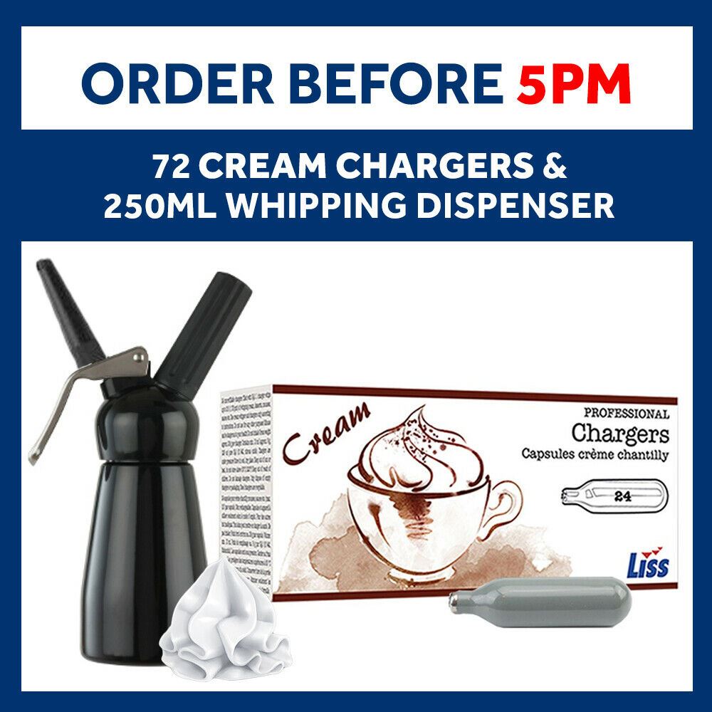 Liss x 8g Whipped Cream Chargers