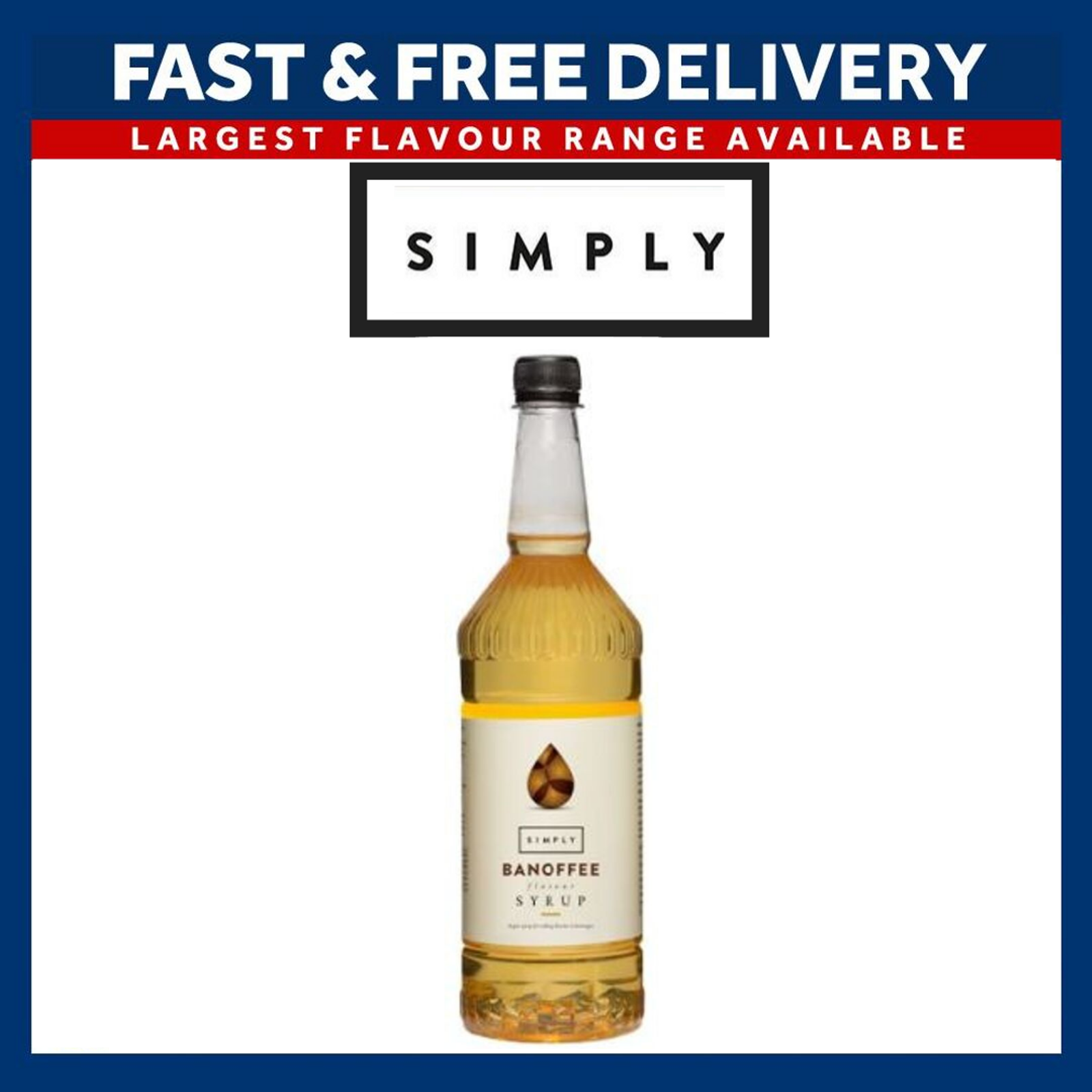 SIMPLY SYRUPS FOR Cocktails and Coffee Full Flavour Range 1L