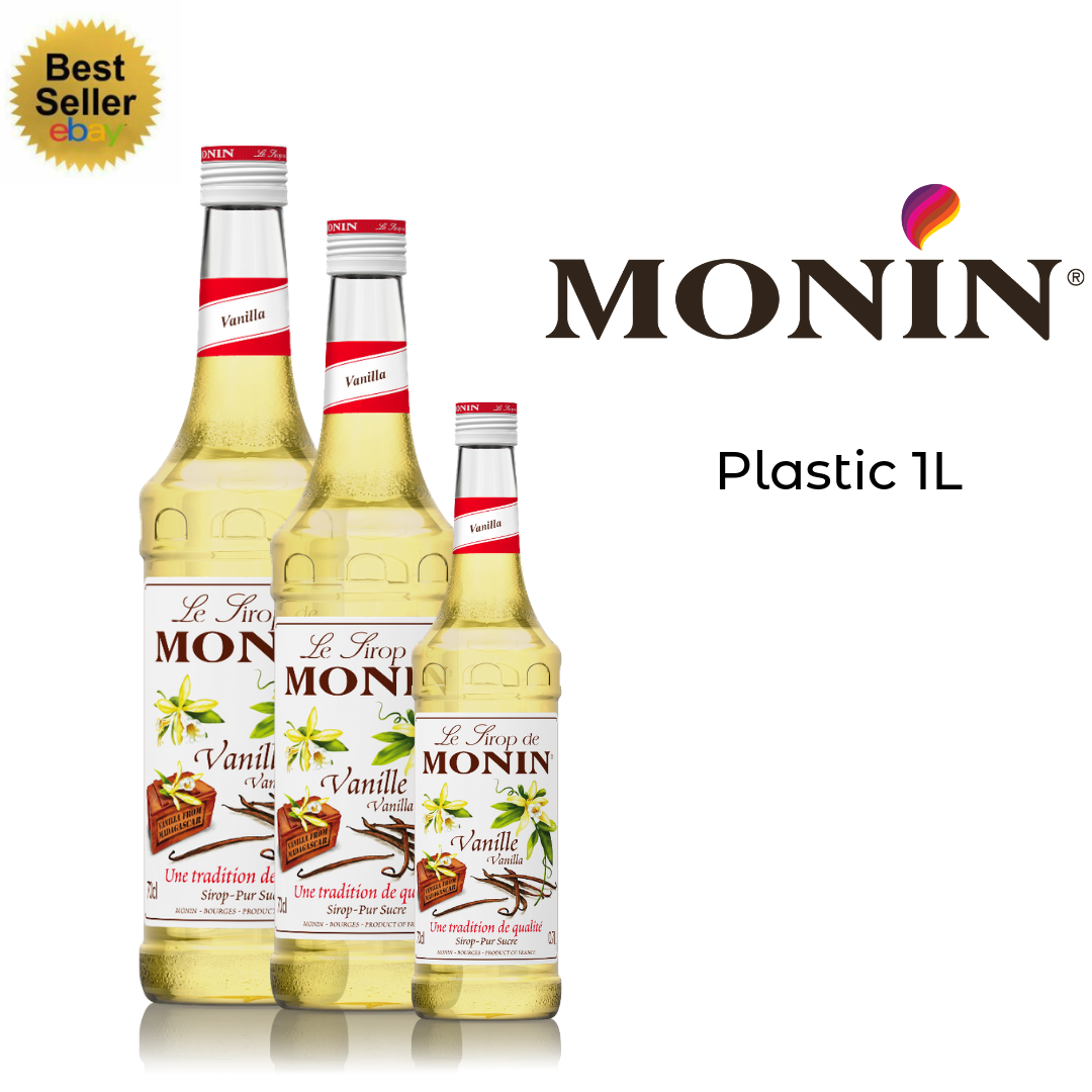 Monin 1L Syrups for Coffee & Cocktails | Used by Costa | Multiple Flavours - Picture 40 of 41