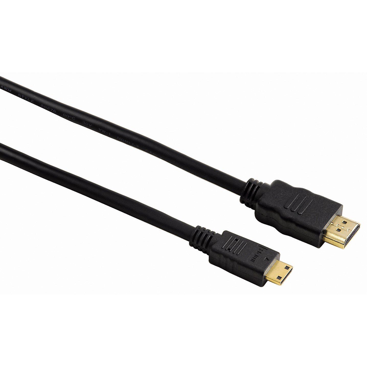 Mini HDMI Type C To HDMI Standard A Cable Lead Laptop Tablet
