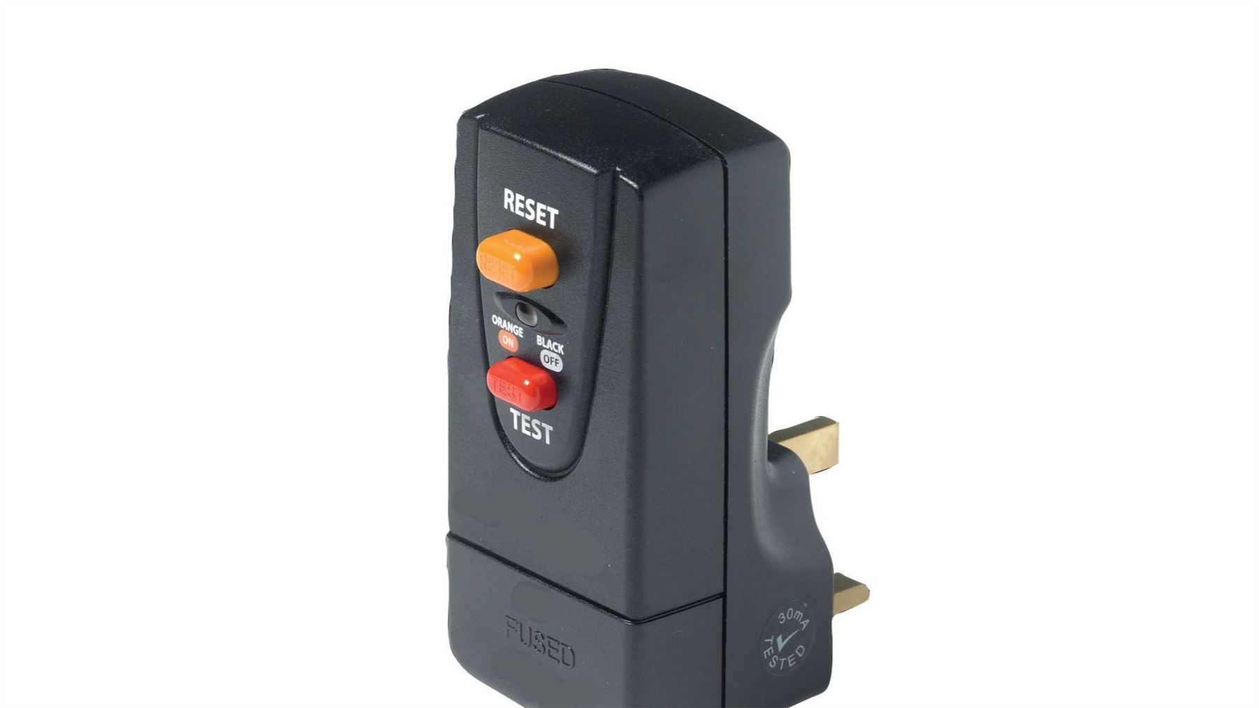 HomeBase Rewireable NonLatching RCD UK Safety Plug 5013669962171 eBay