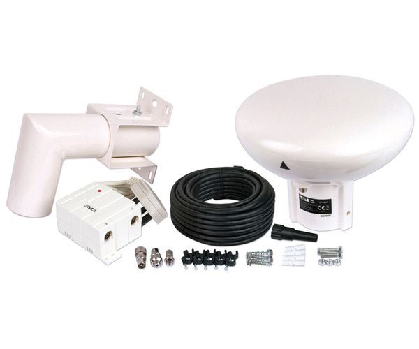 SLx Digidome Outdoor Digital TV Aerial Kit & Signal Booster 27895K4, 4G
