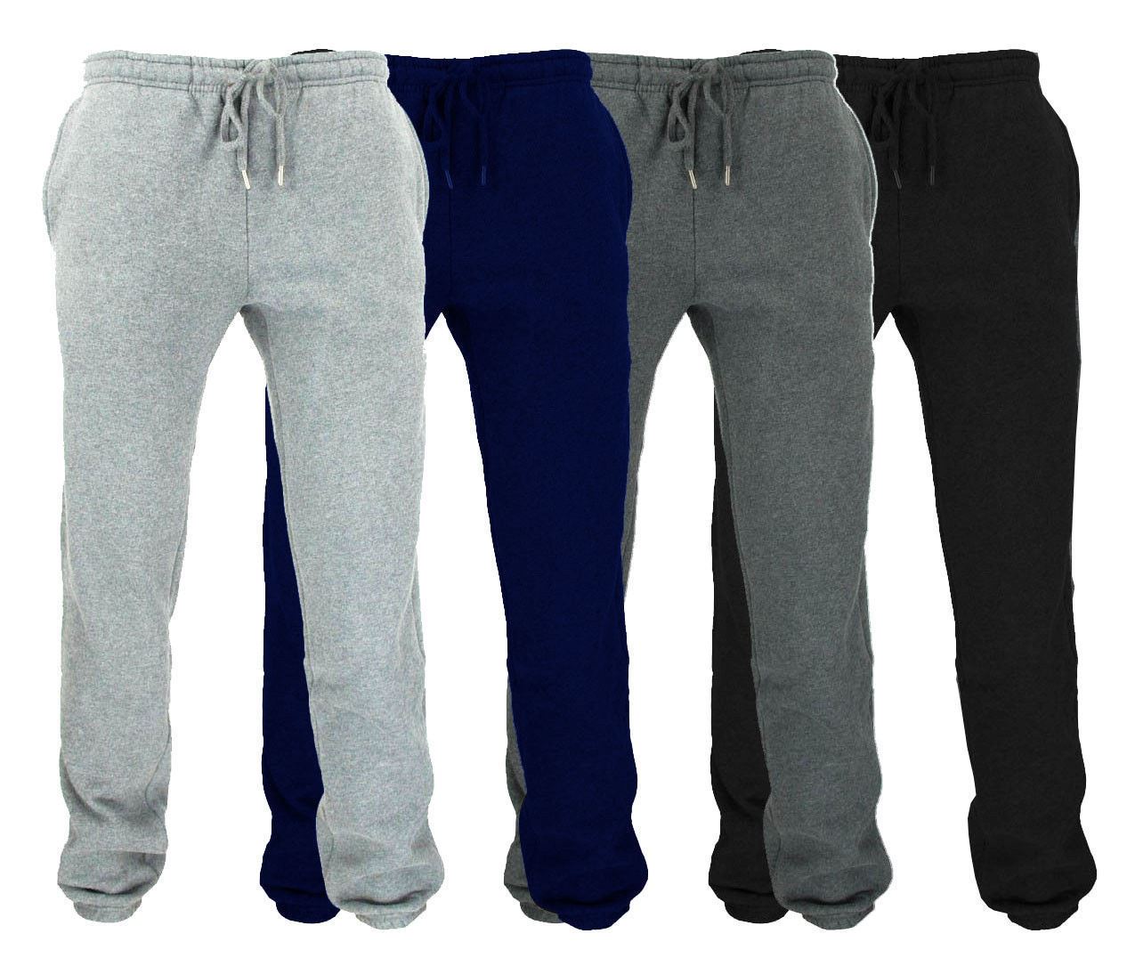 Uomo Pantaloni Tuta seta jogging palestra pantaloni