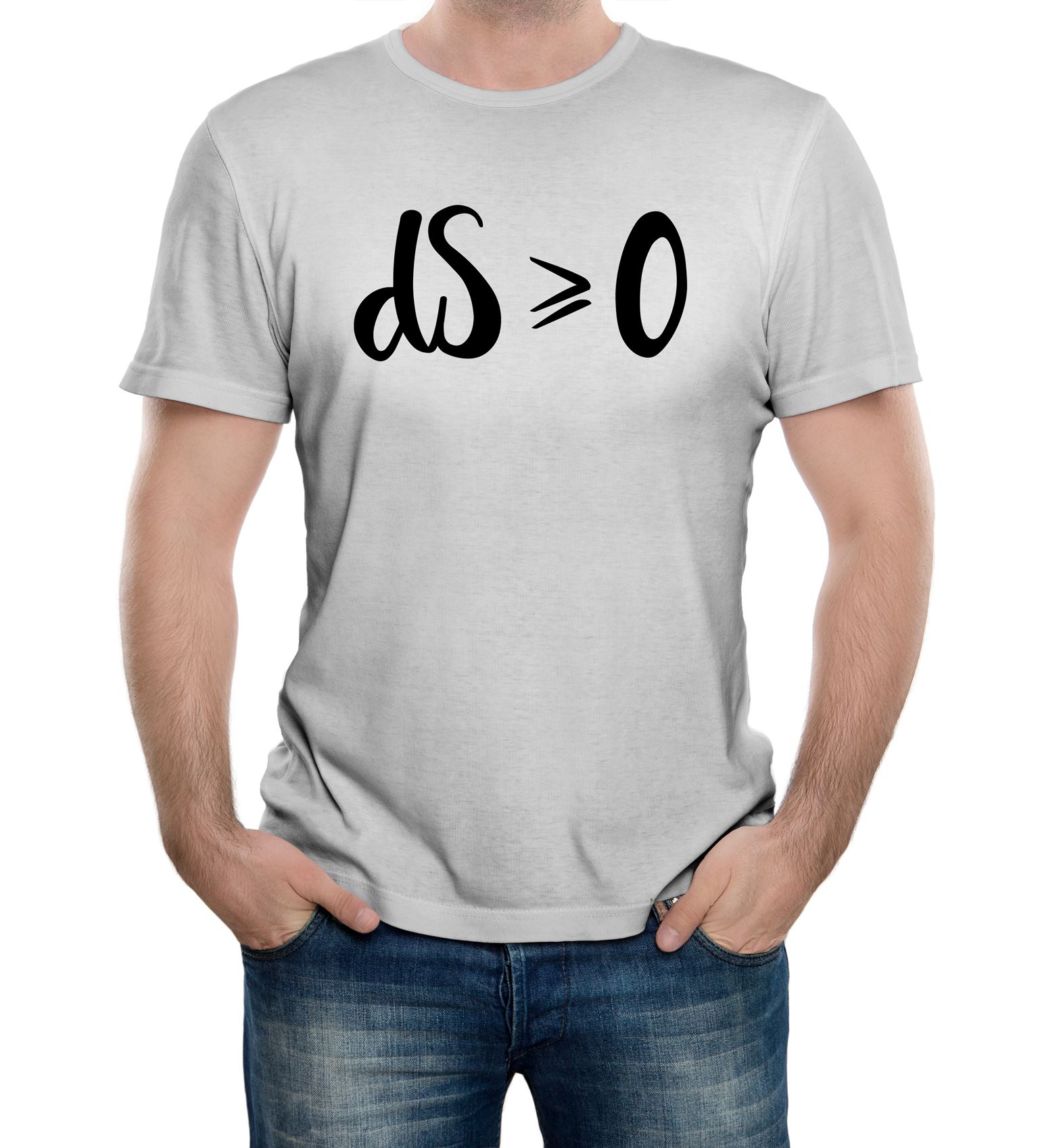 Camiseta Second Law of Thermodynamics Para Hombre Entropía Galaxia Divertida Matemáticas Universo - Imagen 14 de 39