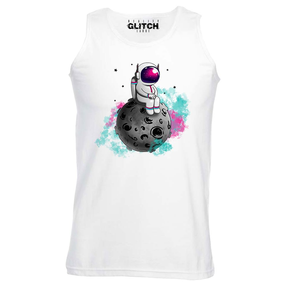 Spaceman Moon Mens Vest Asteroid Funny Science Cool Stars Astro Planet Stars - Picture 16 of 18