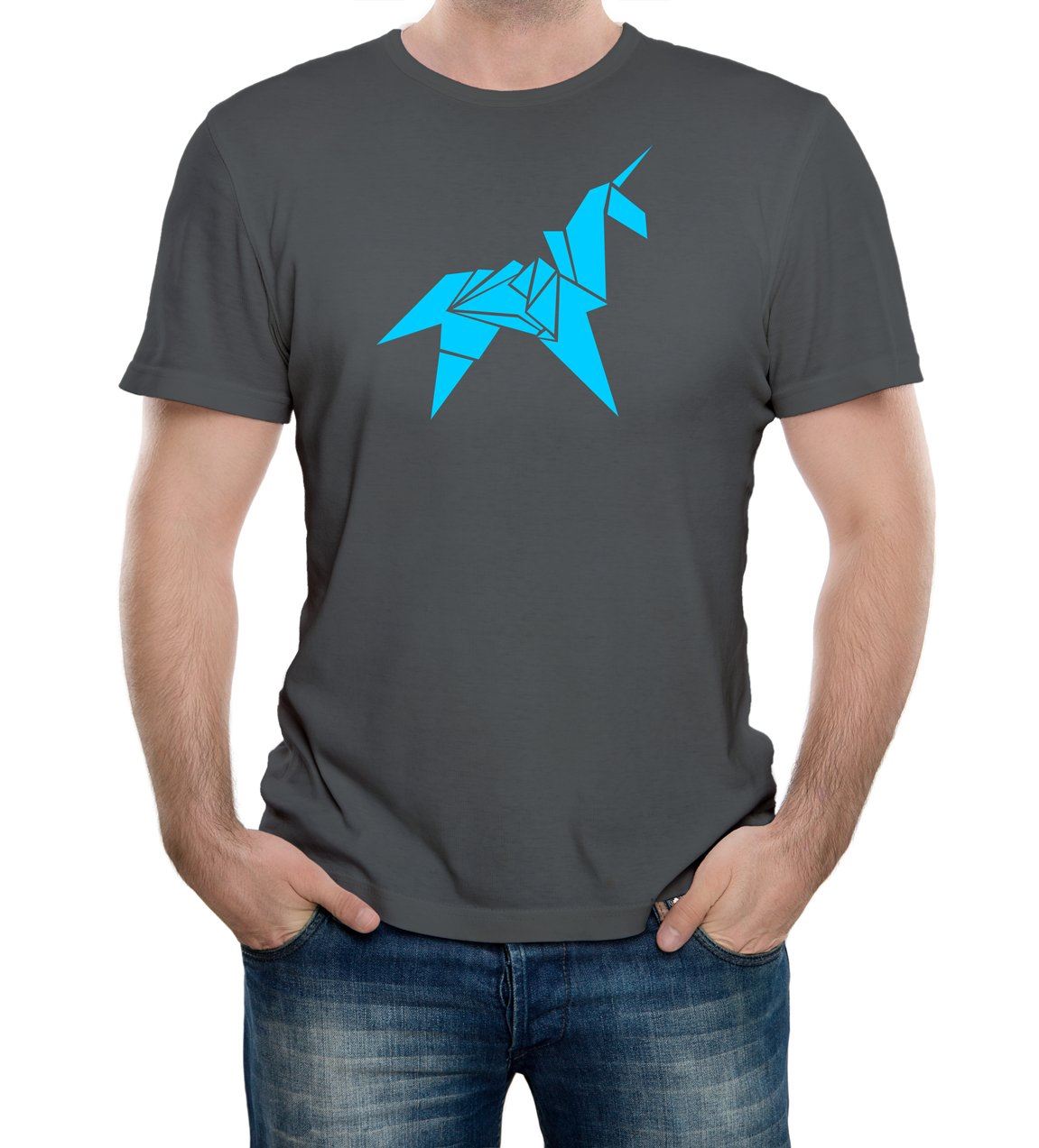 Origami Unicorn T-Shirt - Inspired by Blade Runner movie t shirt retro scifi 80s - Picture 3 of 5