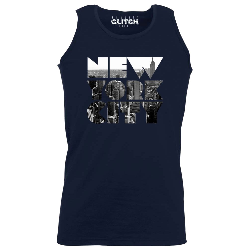 New York City Skyline Men's Vest The Big Apple USA Town Design Cool - Picture 22 of 29