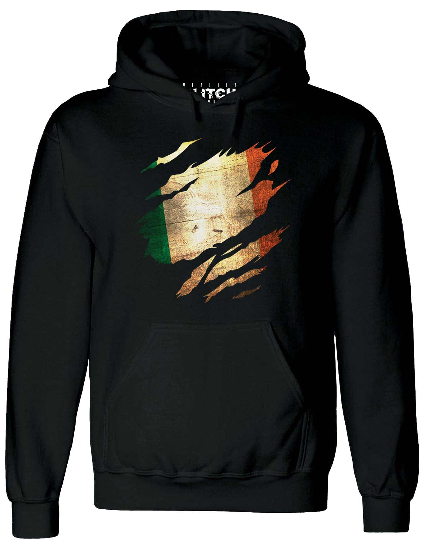 Torn Ireland Flag Vest Funny country Irish retro fashion cool sport pride