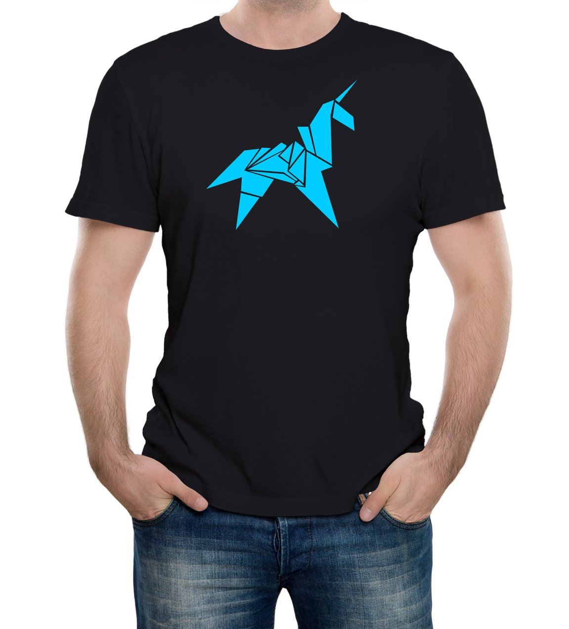 Origami Unicorn T-Shirt - Inspired by Blade Runner movie t shirt retro scifi 80s - Picture 2 of 5