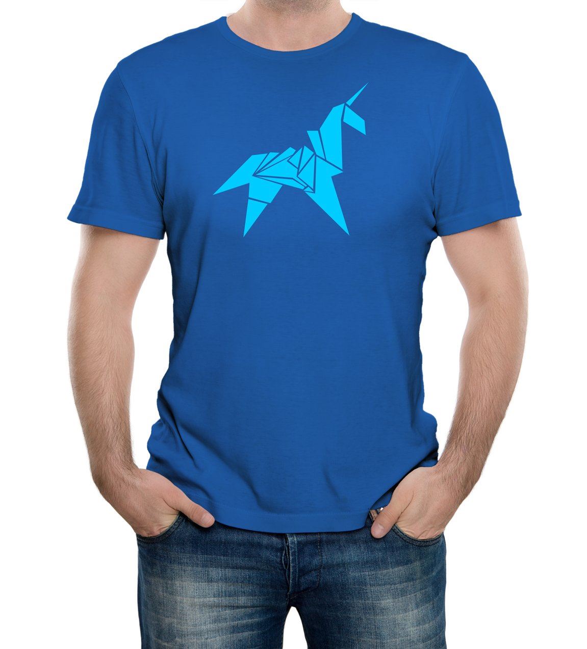 Origami Unicorn T-Shirt - Inspired by Blade Runner movie t shirt retro scifi 80s - Picture 5 of 5