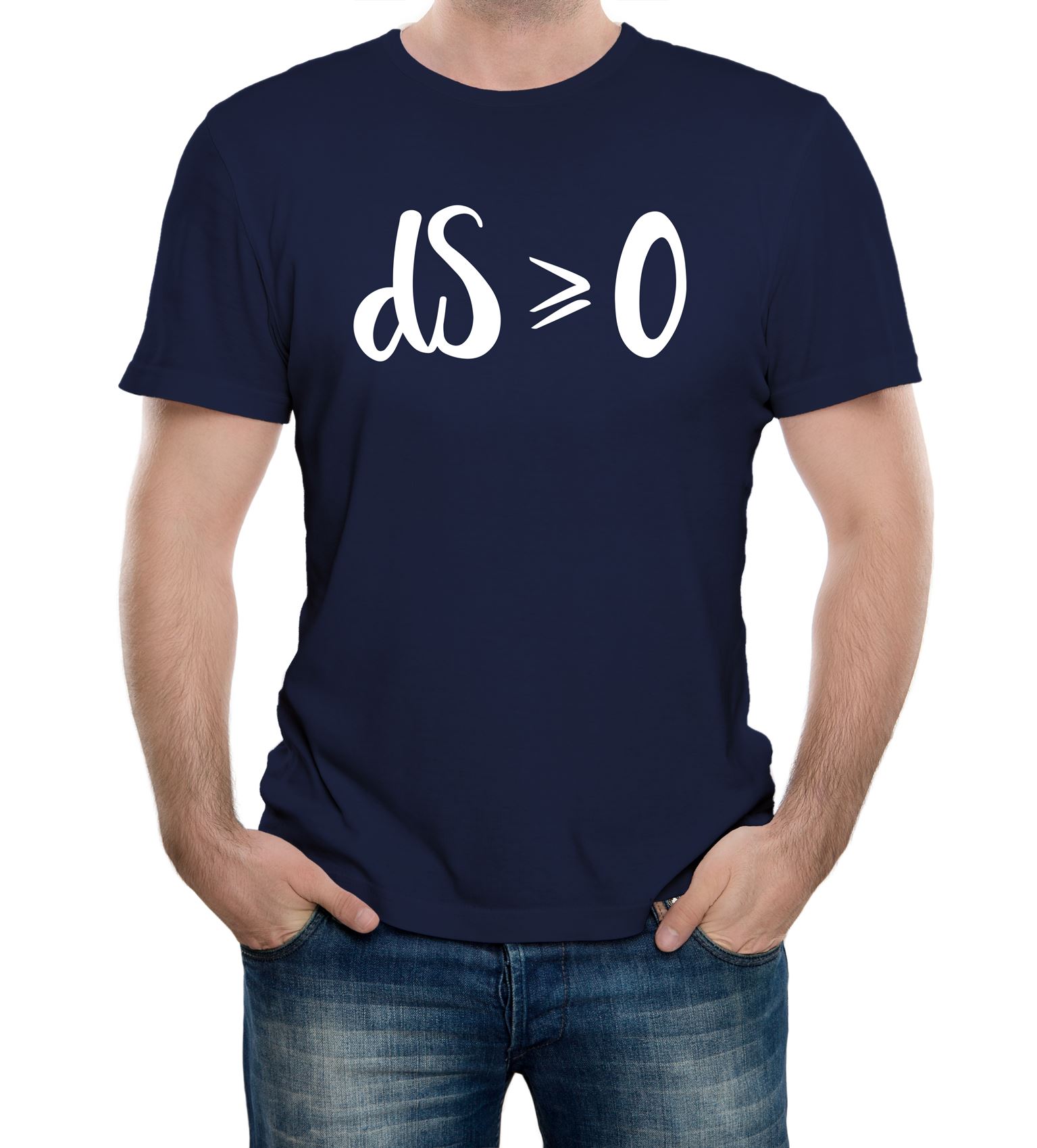 Camiseta Second Law of Thermodynamics Para Hombre Entropía Galaxia Divertida Matemáticas Universo - Imagen 25 de 39
