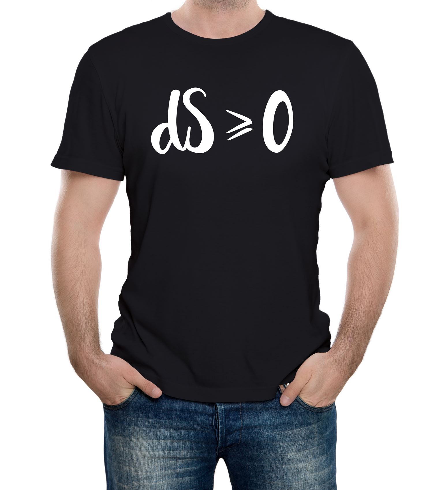 Camiseta Second Law of Thermodynamics Para Hombre Entropía Galaxia Divertida Matemáticas Universo - Imagen 4 de 39