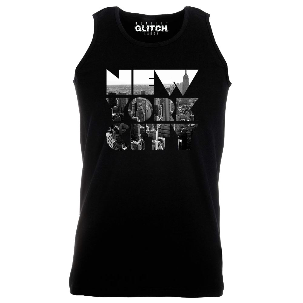 New York City Skyline Men's Vest The Big Apple USA Town Design Cool - Picture 5 of 29