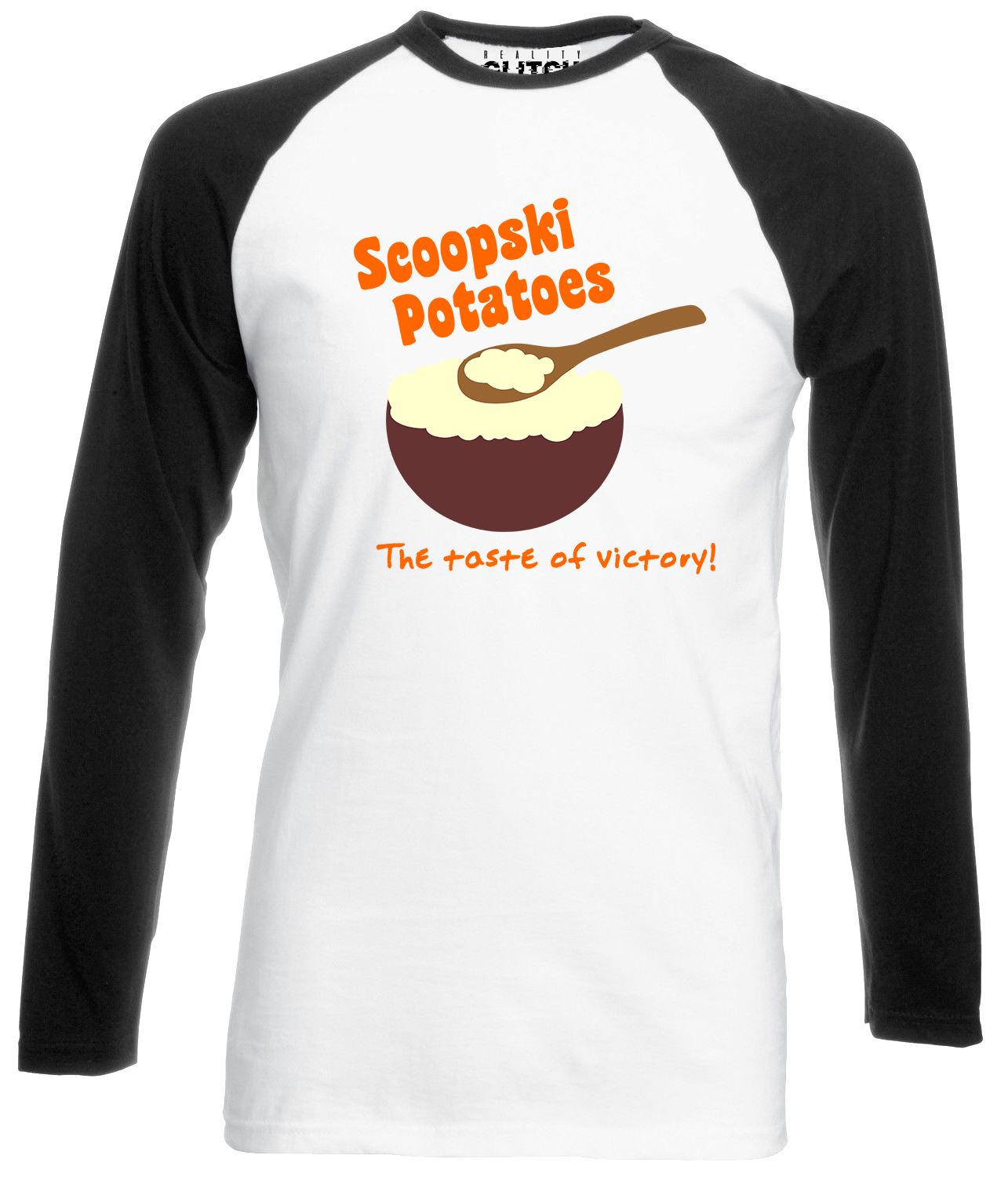 Scoopski Potatoes Long Sleeve Baseball 
