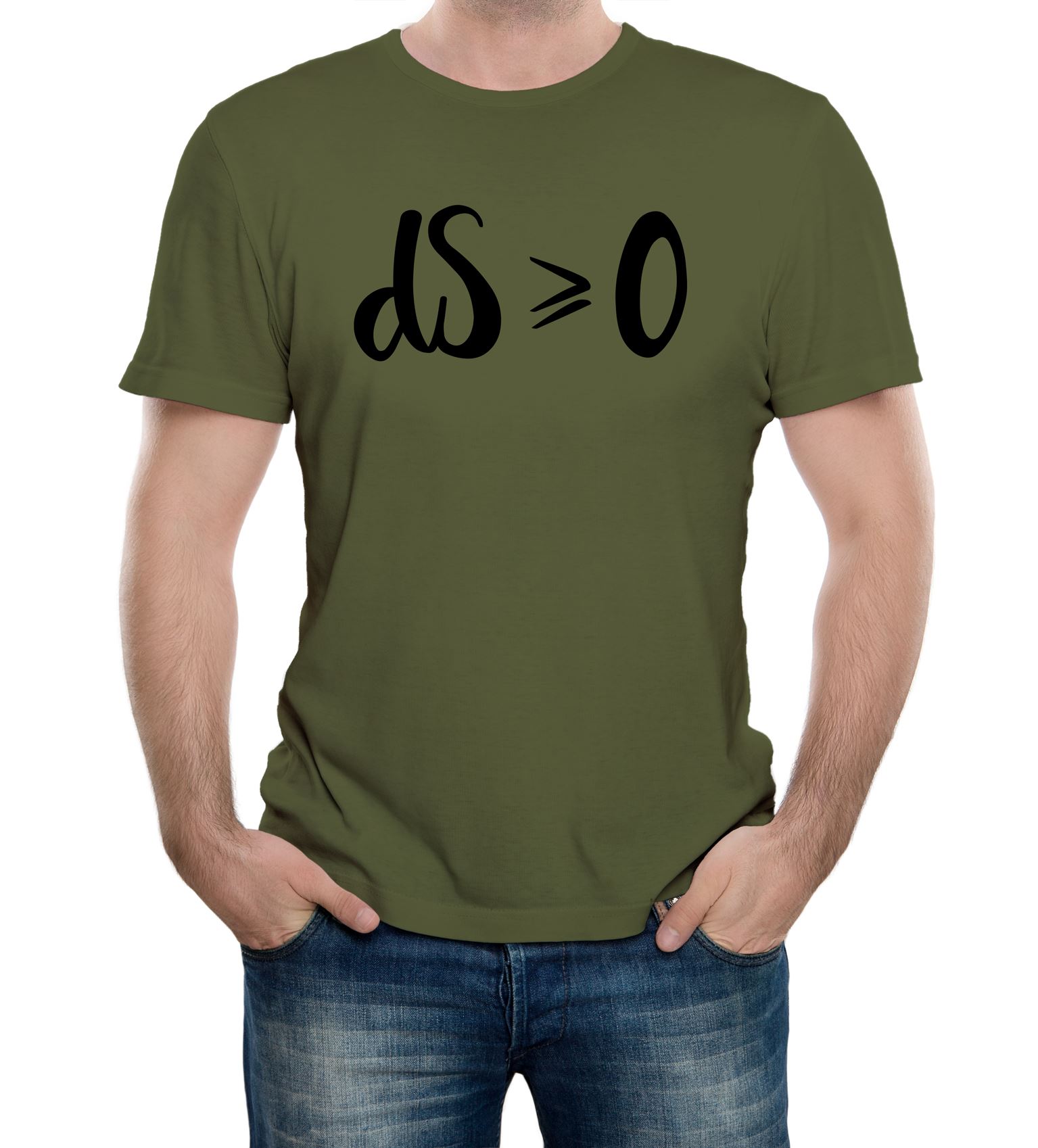 Camiseta Second Law of Thermodynamics Para Hombre Entropía Galaxia Divertida Matemáticas Universo - Imagen 20 de 39
