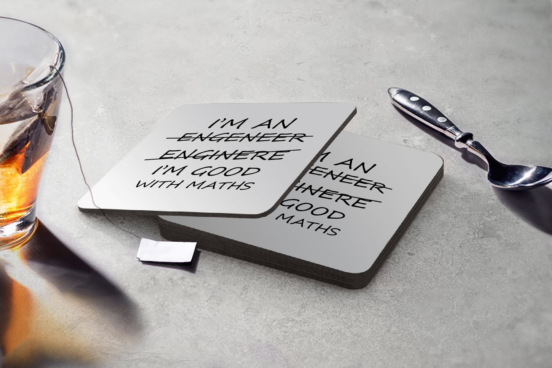 Fathers Day Gift Hardboard Coaster Drinks Mat Dad Picture Funny Dad Coaster Dad The Man The Myth The Legend Hardboard Coaster
