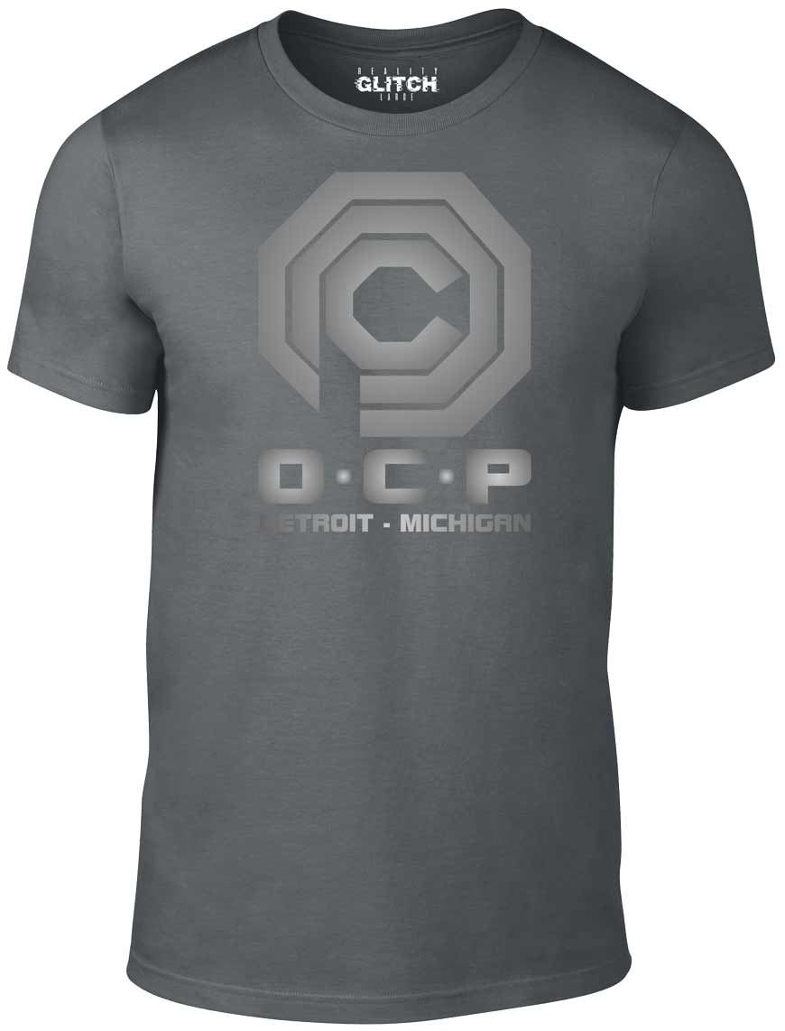 OCP Men’s T-Shirt – GIFT SCI-FI MOVIE FILM 80’S SCIENCE POLICE PRESENT ROBOT