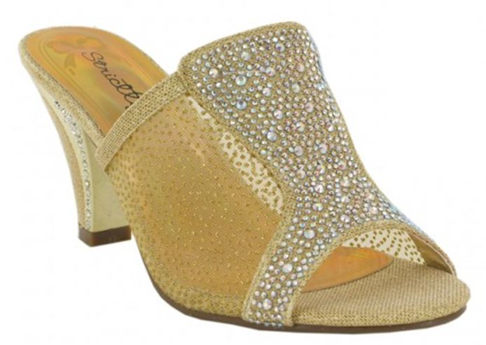 wedding mule heels