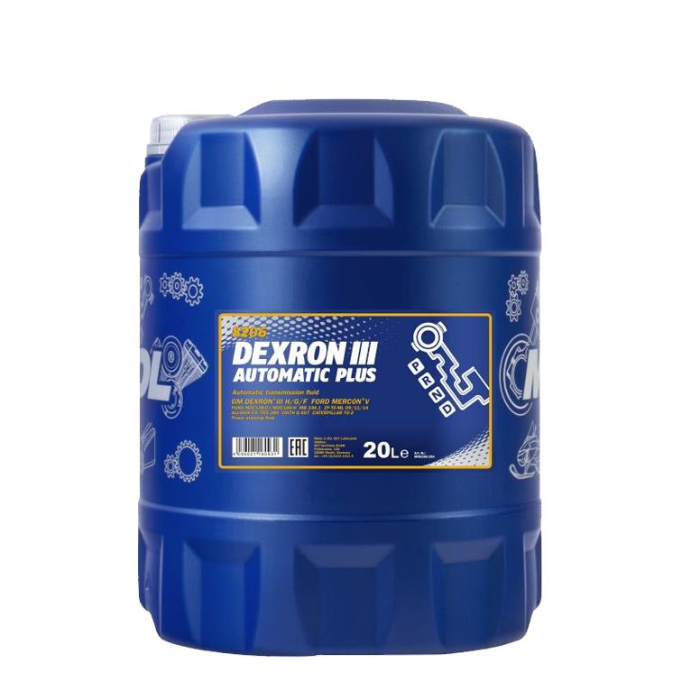 MANNOL 20L GM DEXRON III 3 Automatic Transmission Fluid ATF Ford Mercon