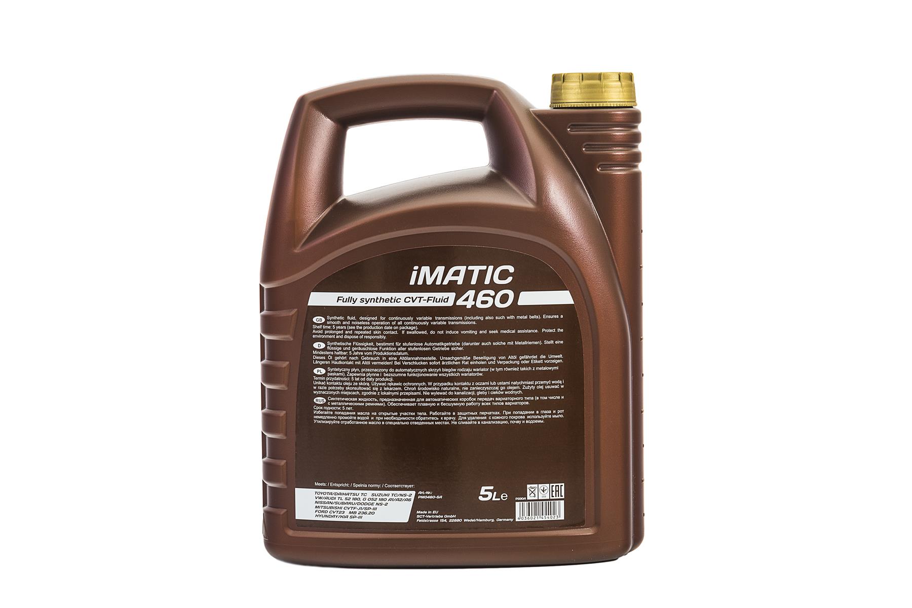 CVT AUTOMATIC TRANSMISSION FLUID GEAR OIL 5 Litre Pemco MB 236.20 TC