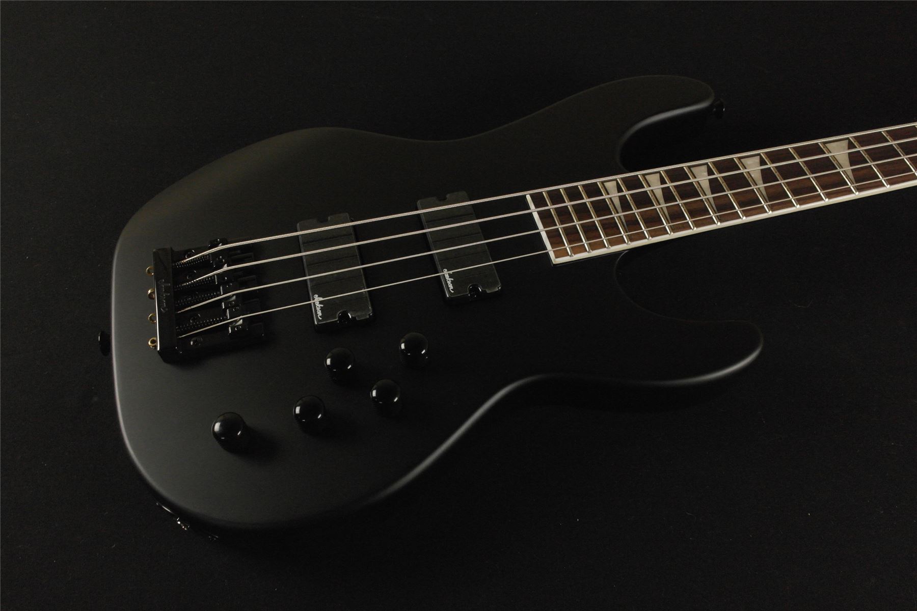 Jackson X Series Concert Bass CBXNT IV Rosewood Fingerboard Satin Black