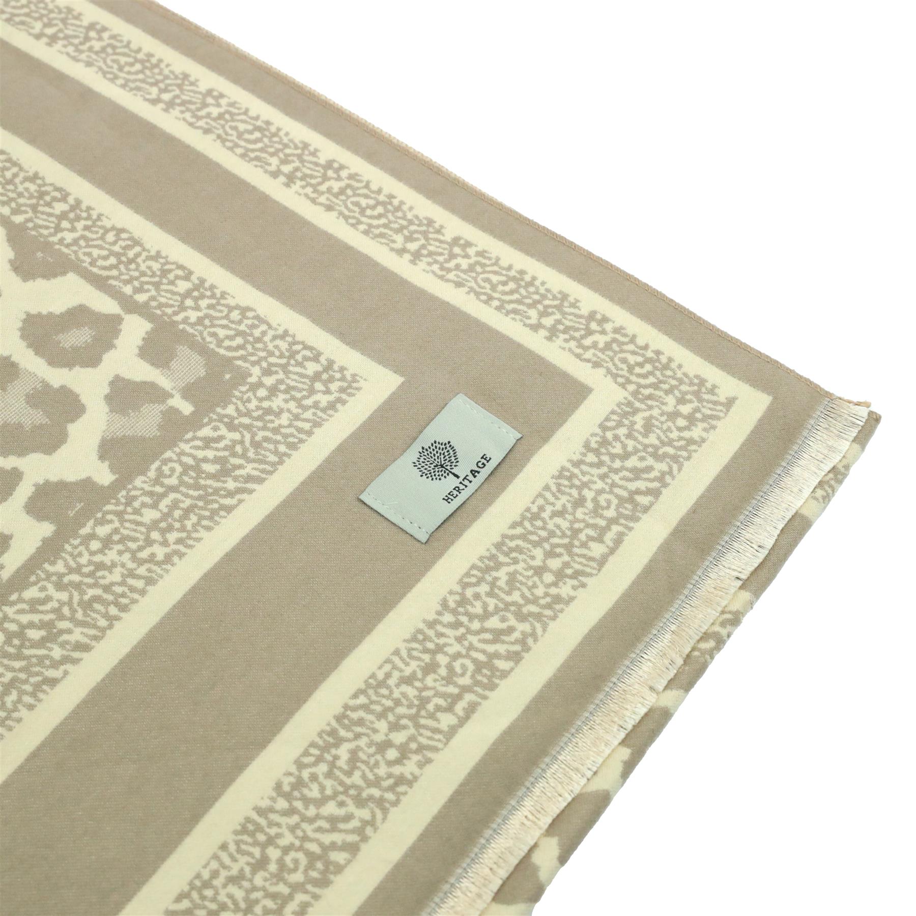 Mantón Heritage cálido envolvente bufandas cálidas cachemir pashmina sensación suave - Imagen 36 de 57
