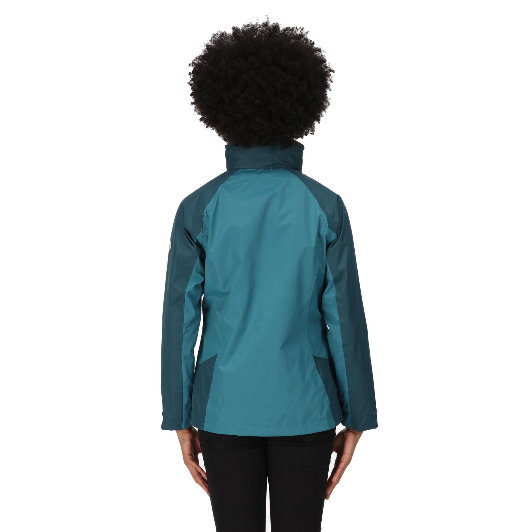 Regatta Womens Calderdale IV Hooded Waterproof Jacket Zipped Pockets - Picture 26 of 48